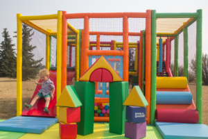 Portable Playground Park Setup