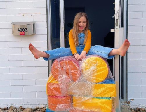 Giving Back: A Surprise Delivery to The Children’s Cottage Society